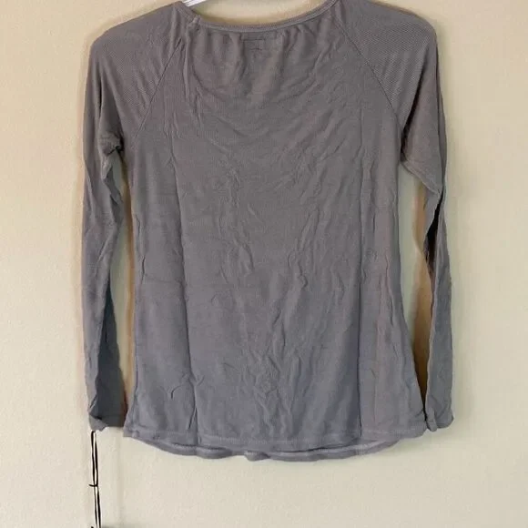 Michael Lauren ML-6641-RIB Lin Hanlin L/S Top Size XS (C2) ‎ NWT - Picture 2 of 6